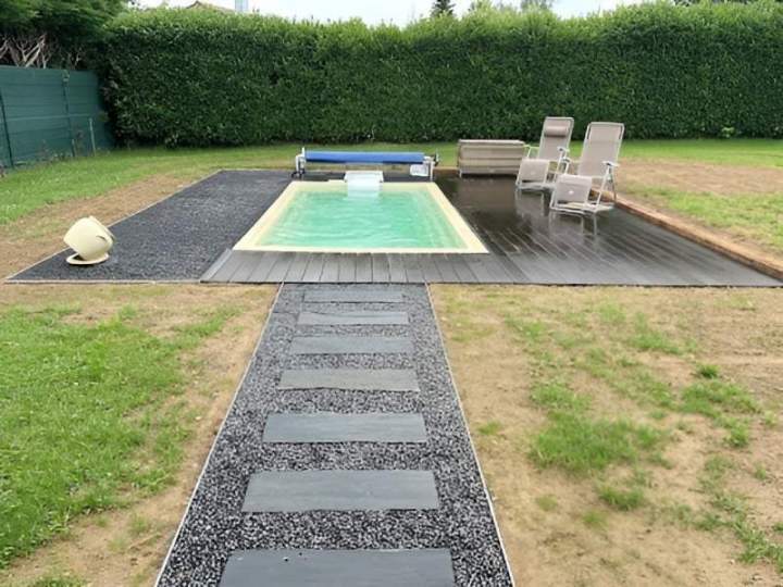 Mise en place de piscines à coque, même en accès difficile